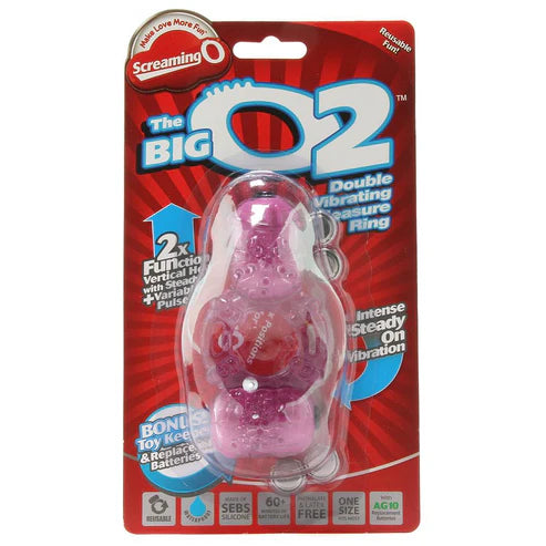 Big O2 Double Pleasure Vibrating Ring