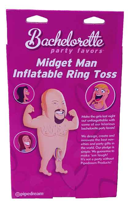 Midget Man Inflatable Ring Toss Game