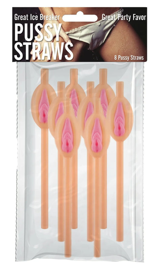 Pussy Party Drinking Straws - Bachelorette