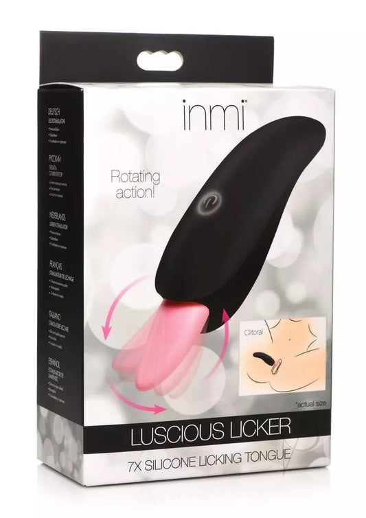 Inmi Luscious Licker 7X Rechargeable Silicone Licking Tongue