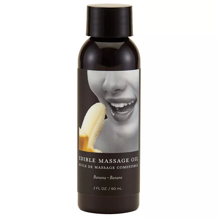 Earthly Body Massage Oil Edible 2 OZ