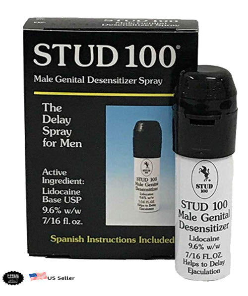 Stud 100 Male Genital Desensitizer Spray, 7/16-